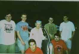 Family photo - Mama's 6 grandsons